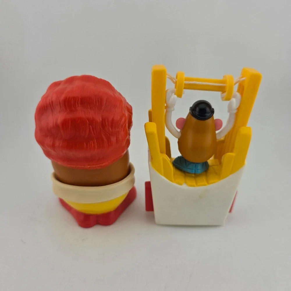 McDonalds Burger King Mr Potato Head Vintage Mixed Toy Lot 1998 1999  Nostalgia